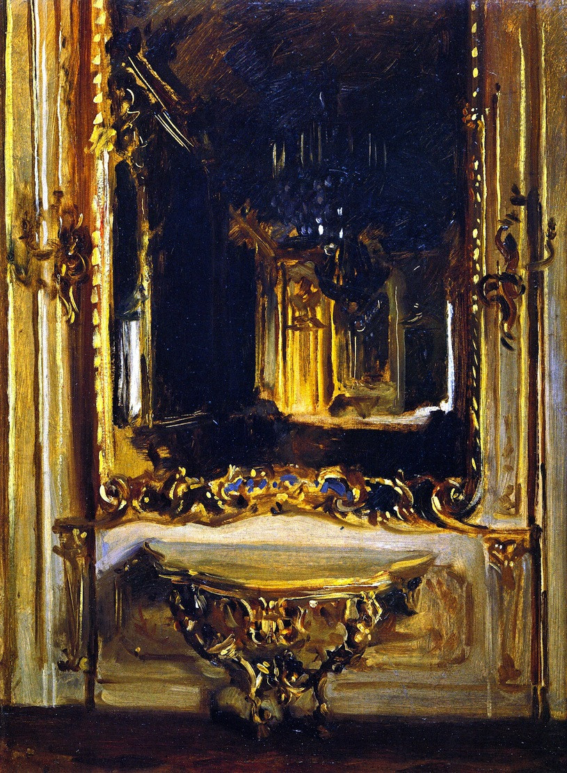 The Rococo Mirror, 1898